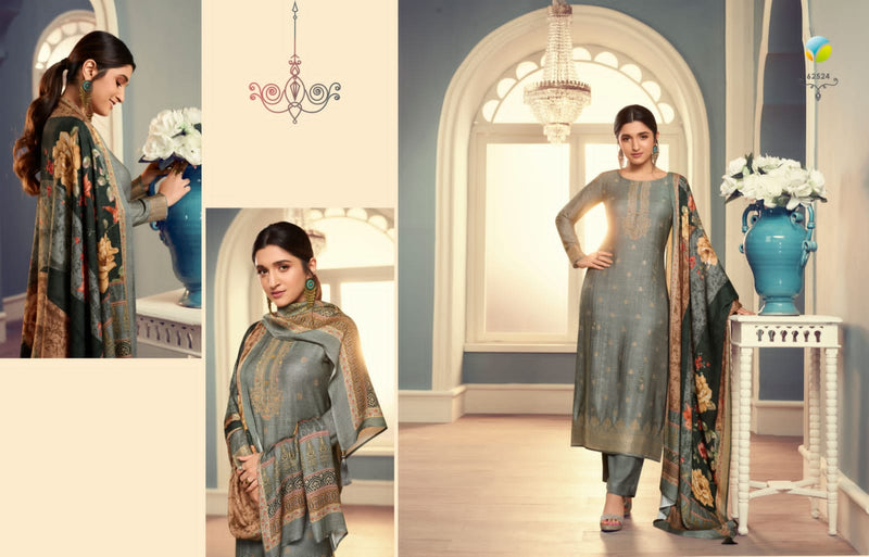 Vinay Fashion Dharini Pashmina With Beautiful Heavy Embroidery Work Stylish Designer  Festive Wear Salwar Kameez