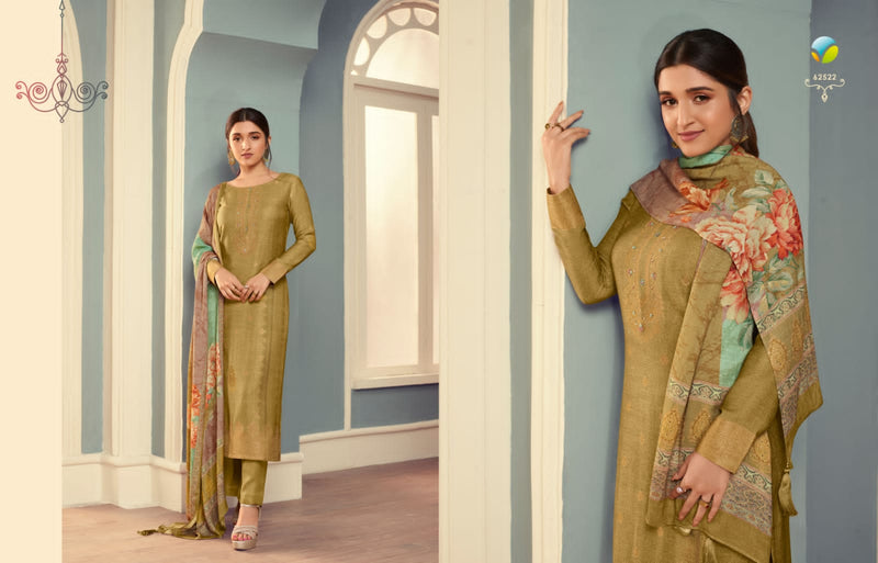 Vinay Fashion Dharini Pashmina With Beautiful Heavy Embroidery Work Stylish Designer  Festive Wear Salwar Kameez