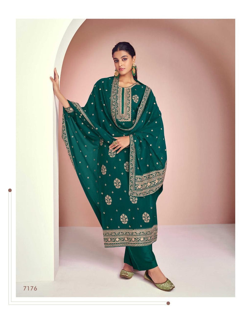 Gulkayra Dimple Georgette With Heavy Embroidery Work Stylish Designer Party Wear Salwar Suit