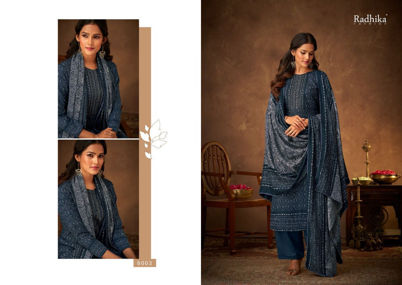 Radhika Dori Pashmina With Fancy Work Stylish Designer Casual Wear Salwar Kameez