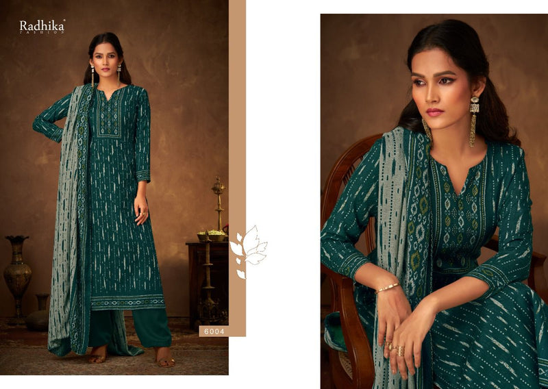 Radhika Dori Pashmina With Fancy Work Stylish Designer Casual Wear Salwar Kameez