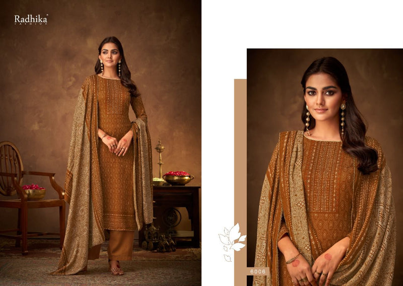 Radhika Dori Pashmina With Fancy Work Stylish Designer Casual Wear Salwar Kameez