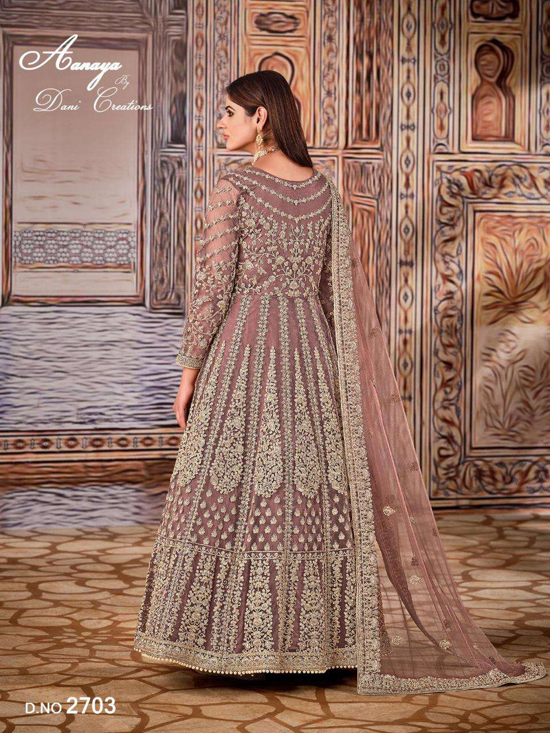 Dani Creation Aanaya Vol 127 Net With Heavy Embroidered Work Wedding Collection