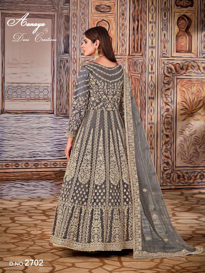 Dani Creation Aanaya Vol 127 Net With Heavy Embroidered Work Wedding Collection