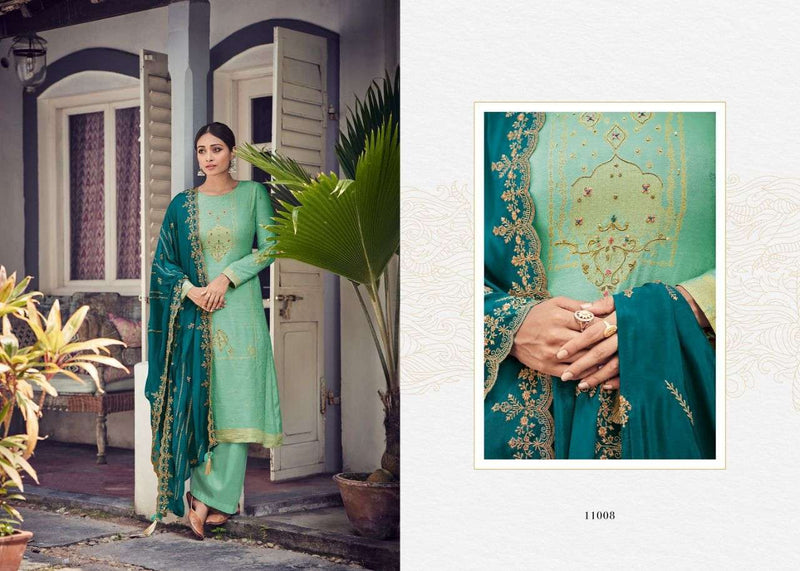 Deepsy Ivyona Viscose Jacqured With Heavy Embroidery Work