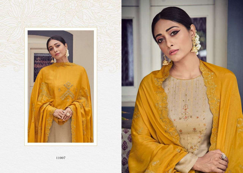Deepsy Ivyona Viscose Jacqured With Heavy Embroidery Work