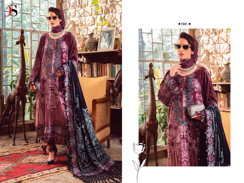 Deepsy Suit MariaB Lawn 22 Vol 4 Nx Cotton Wtih Embroidery Work Pakistani Suit