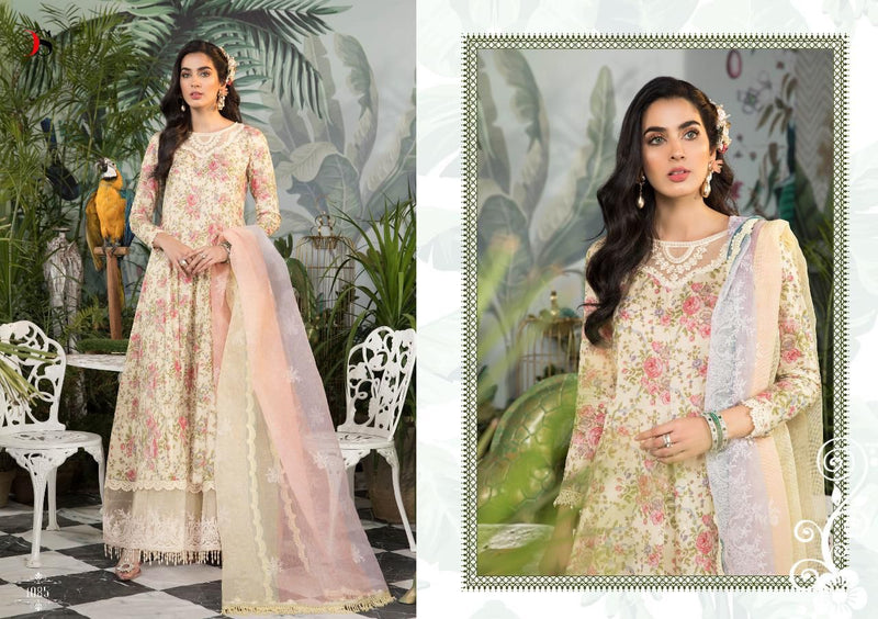 Deepsy Suit Maria B M Print Pashmina With Embroidery Salwar Suit
