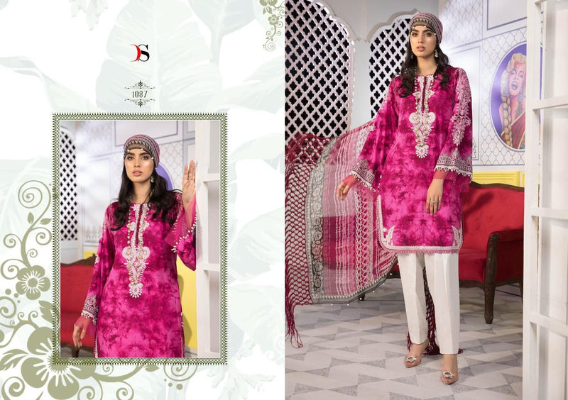 Deepsy Suit Maria B M Print Pashmina With Embroidery Salwar Suit