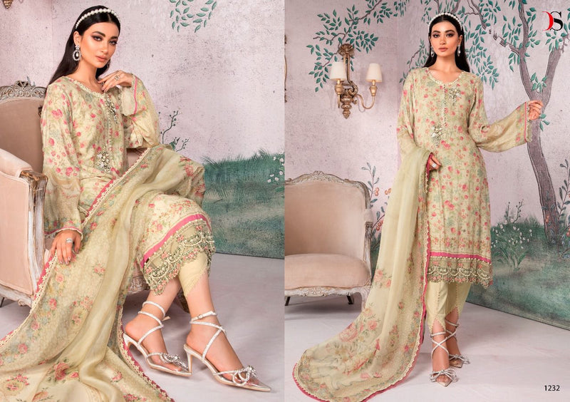 Deepsy Suit Maria B Pashmina Handwork Embroidered Salwar Kameez