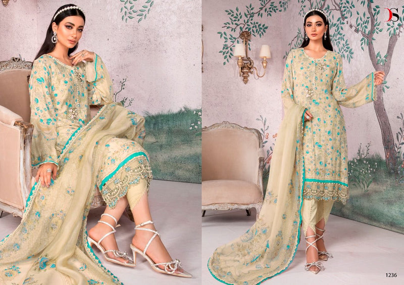 Deepsy Suit Maria B Pashmina Handwork Embroidered Salwar Kameez