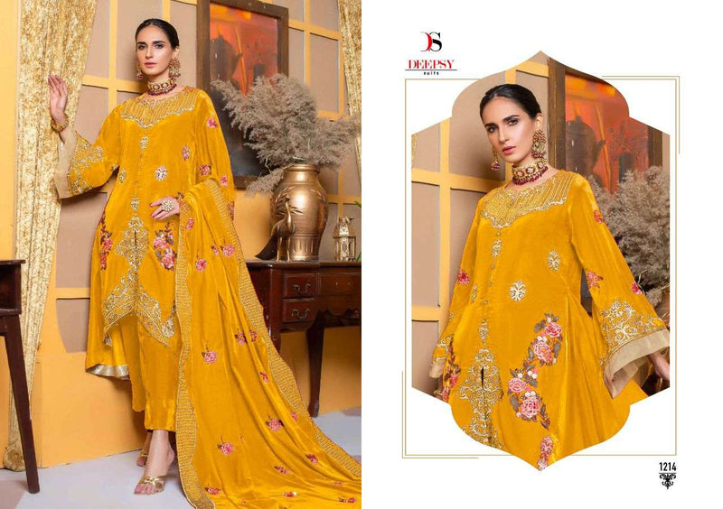 Deepsy Suit Merakish Velvet With Embroidery Salwar Suit
