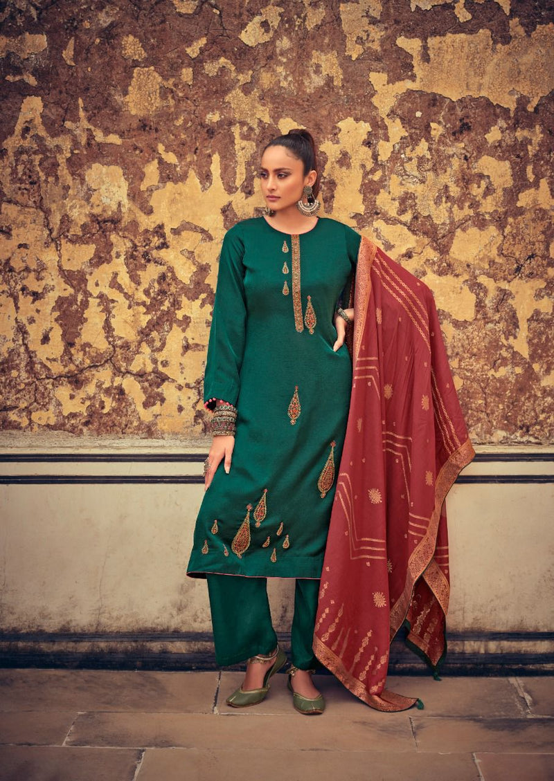 Deepsy Suit Monalisa Vol 7 Mini Silk With Embroidery Work Salwar Suit