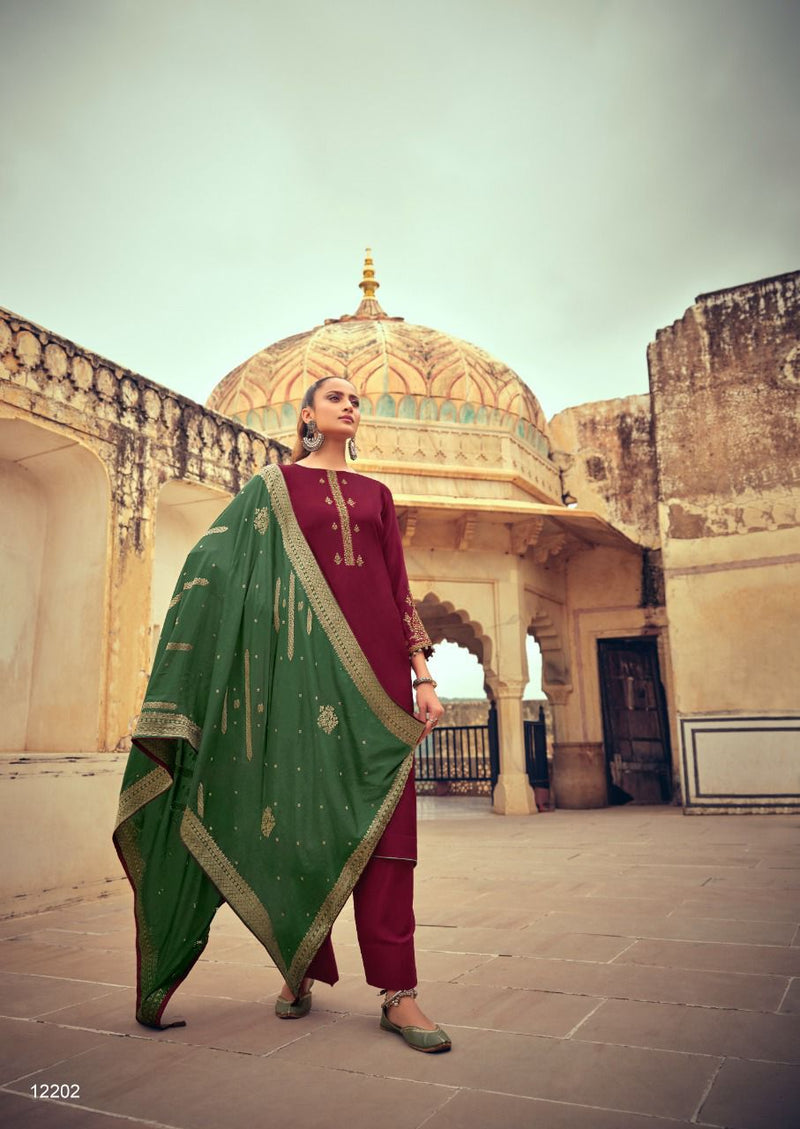 Deepsy Suit Monalisa Vol 7 Mini Silk With Embroidery Work Salwar Suit