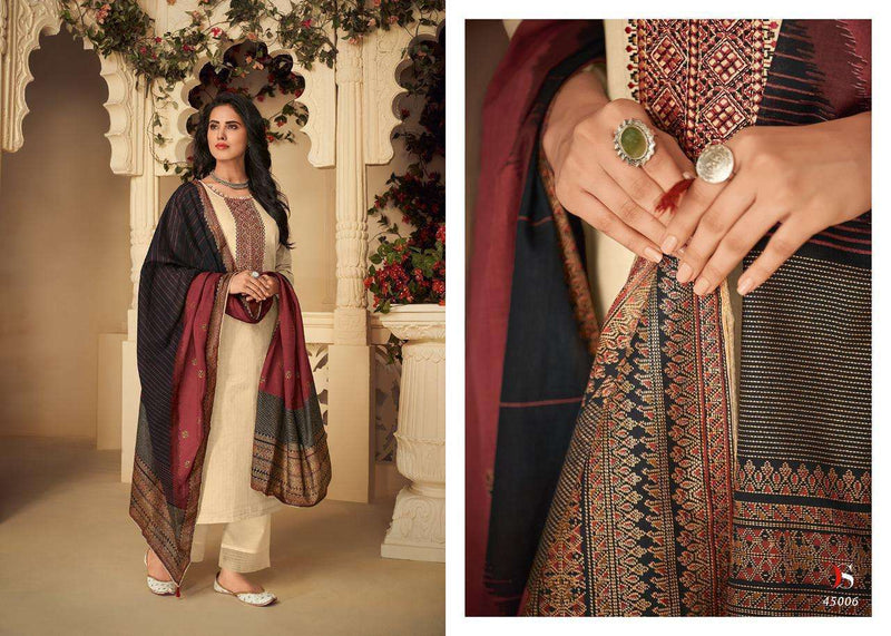 Deepsy Suit Panghat Vol 4 Suoer Nx Pashmina With Embroidery Work Suit