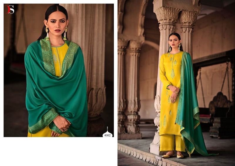Deepsy Suit Royal Touch Vol 4 Viscose Pashmina With Embroidery Salwar Suit