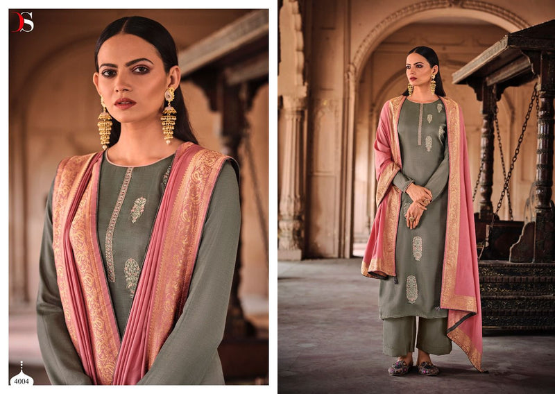 Deepsy Suit Royal Touch Vol 4 Viscose Pashmina With Embroidery Salwar Suit