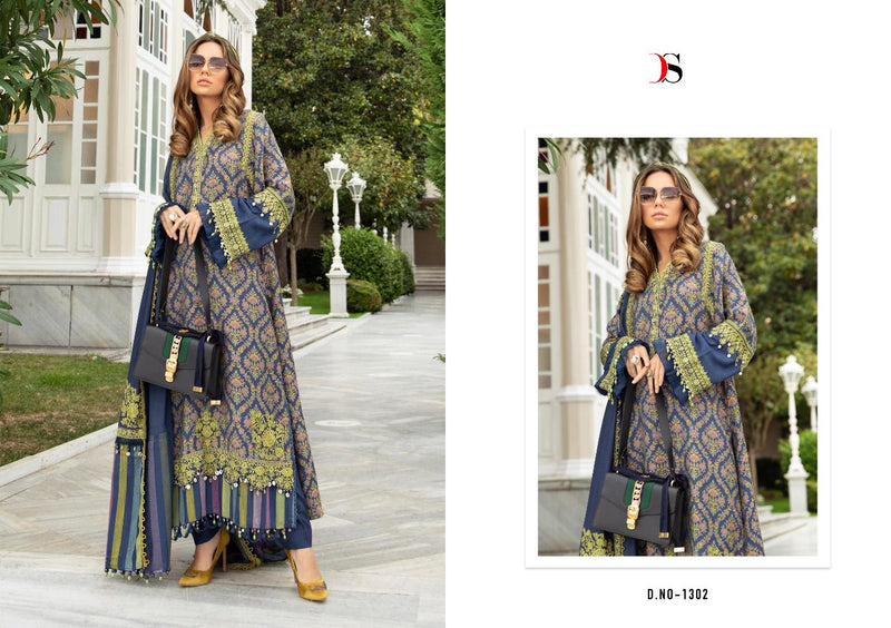 Deepsy Suits Mariab Premium Lawn 21 Pure Cotton Embroidered Work Pakistani Suit