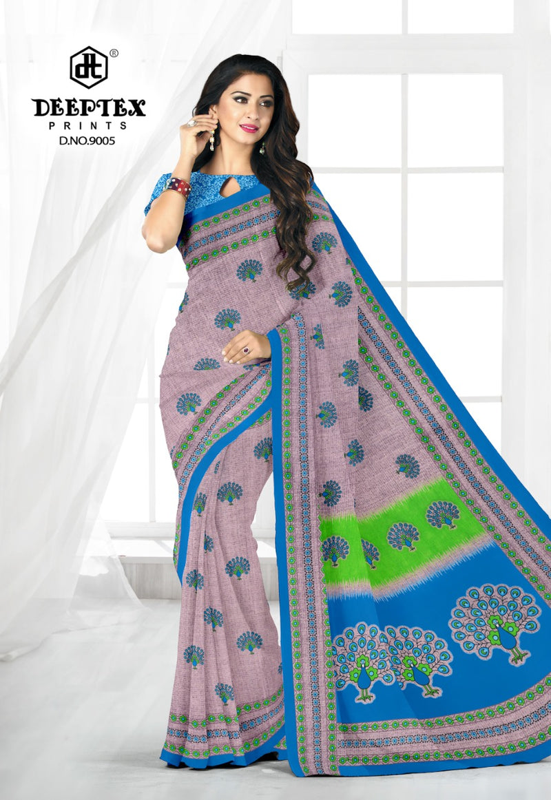 Deeptex Prints Kalamkari Special Vol 9 Pure Cotton Casual Wear Sarees Collection