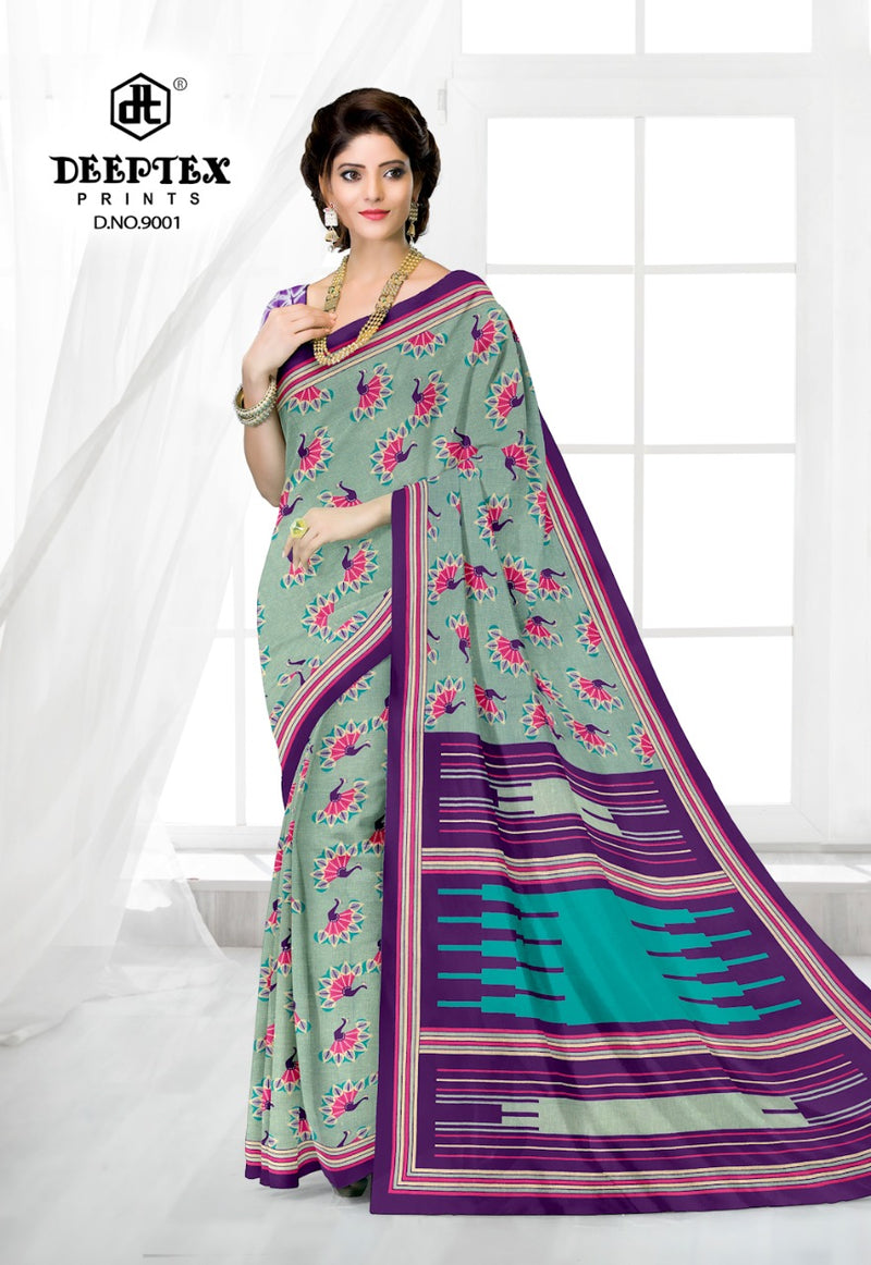Deeptex Prints Kalamkari Special Vol 9 Pure Cotton Casual Wear Sarees Collection