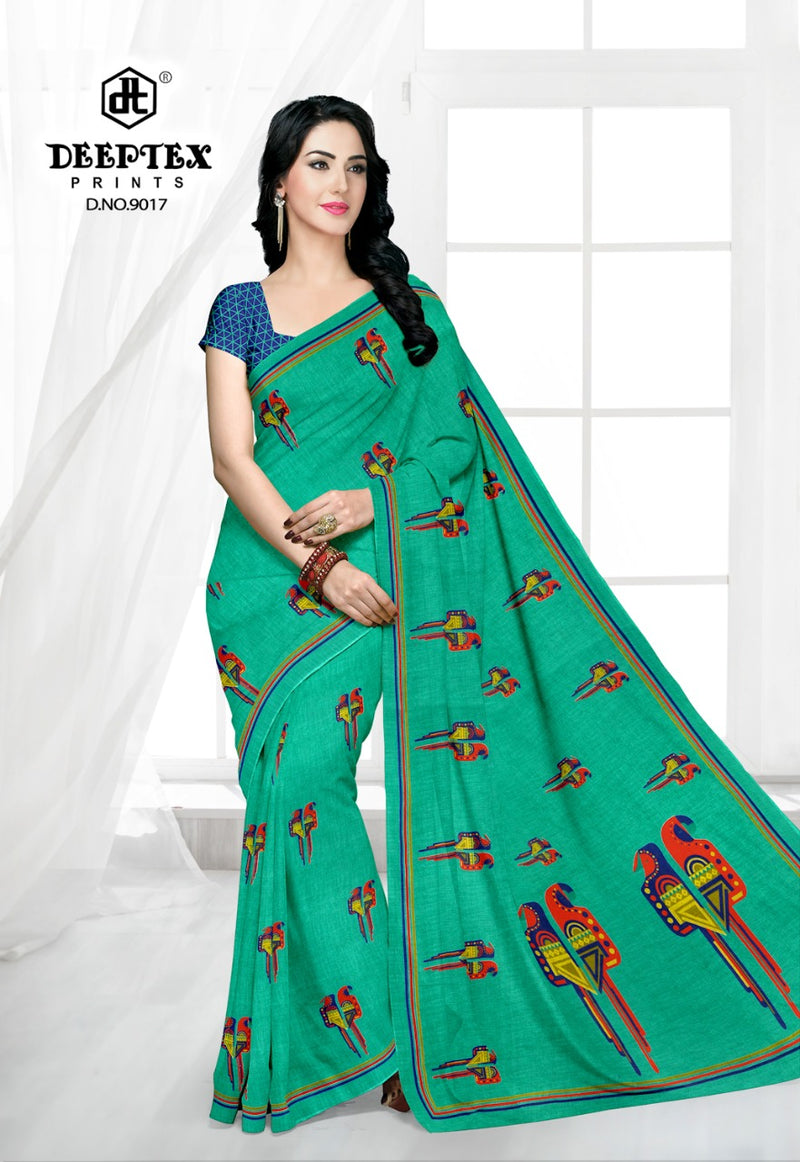 Deeptex Prints Kalamkari Special Vol 9 Pure Cotton Casual Wear Sarees Collection