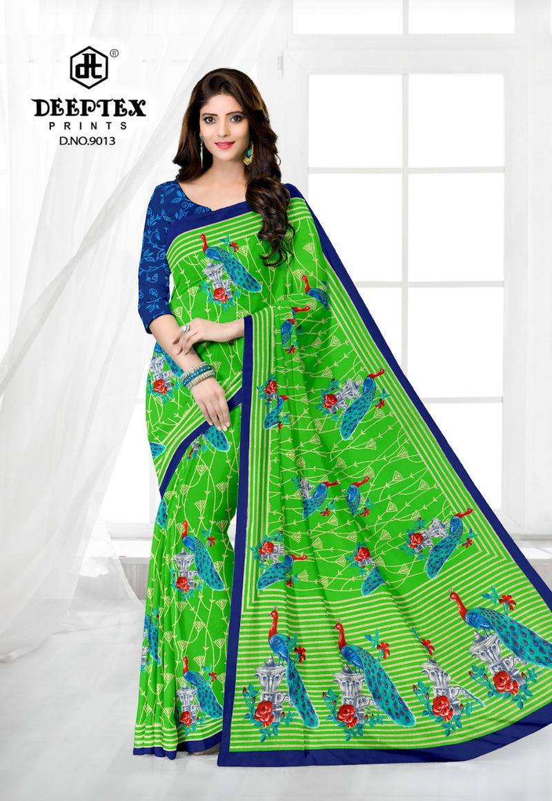 Deeptex Prints Kalamkari Special Vol 9 Pure Cotton Casual Wear Sarees Collection