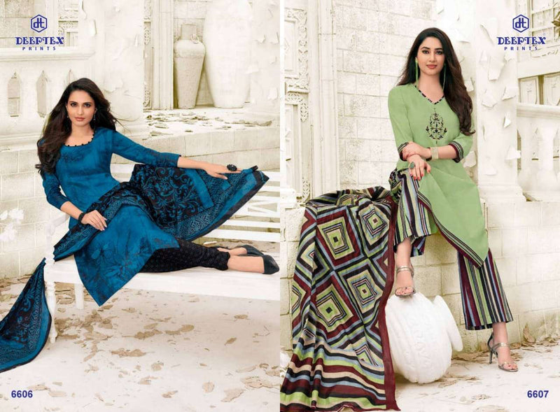 Deeptex Prints Miss India Vol 66 Pure Cotton Printed Dress Materials
