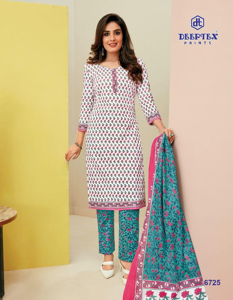 Deeptex Prints Miss India Vol 67 Pure Cotton Salwar Suit