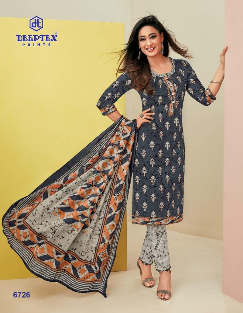 Deeptex Prints Miss India Vol 67 Pure Cotton Salwar Suit