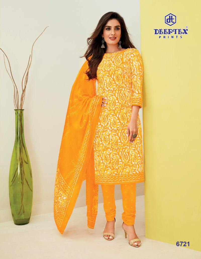 Deeptex Prints Miss India Vol 67 Pure Cotton Salwar Suit