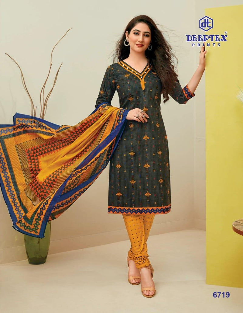 Deeptex Prints Miss India Vol 67 Pure Cotton Salwar Suit