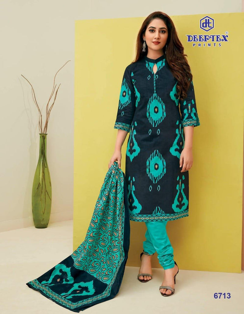 Deeptex Prints Miss India Vol 67 Pure Cotton Salwar Suit
