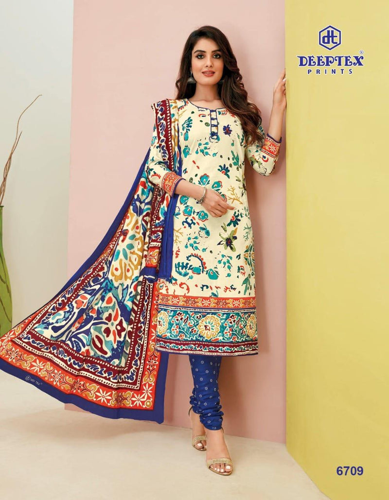 Deeptex Prints Miss India Vol 67 Pure Cotton Salwar Suit