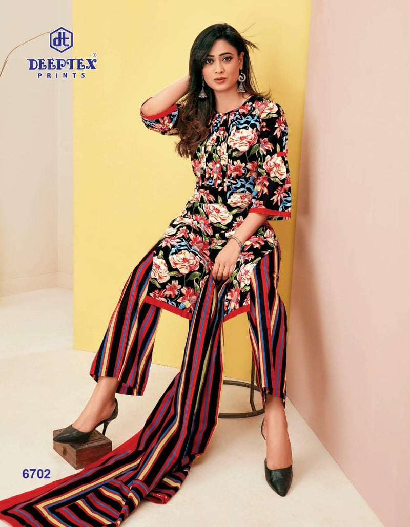 Deeptex Prints Miss India Vol 67 Pure Cotton Salwar Suit