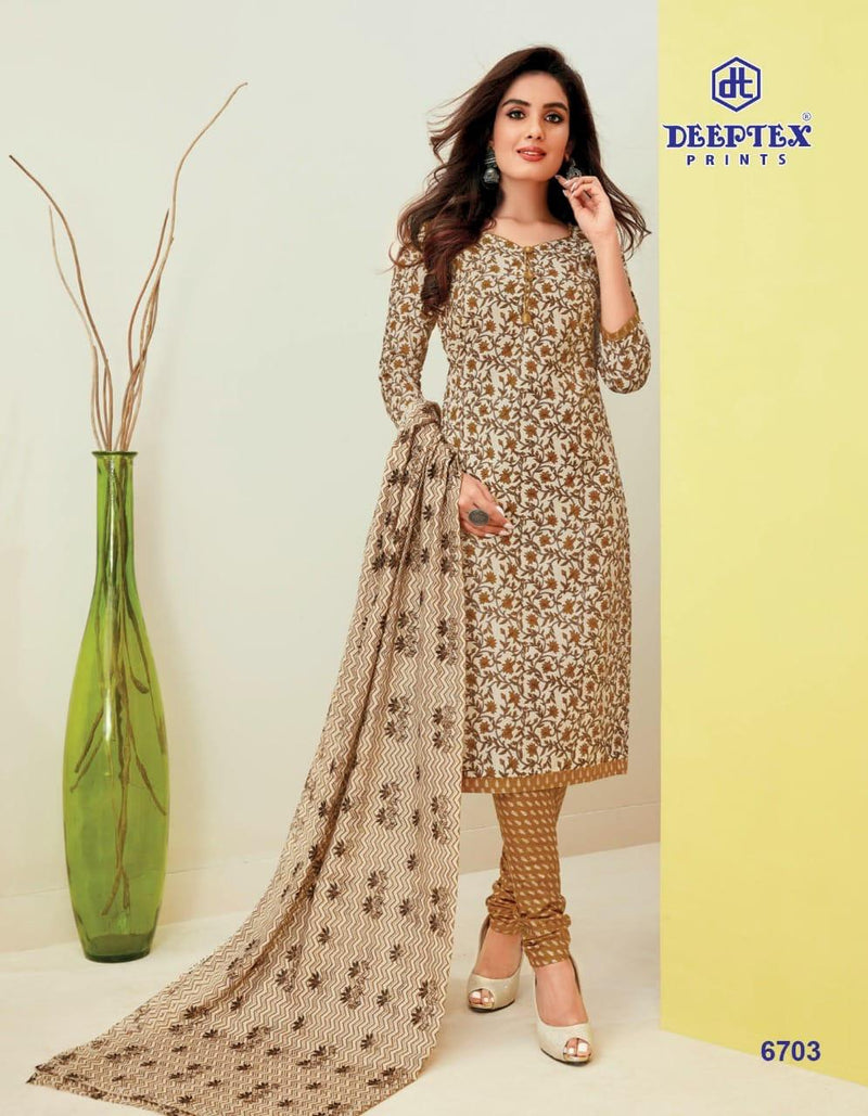 Deeptex Prints Miss India Vol 67 Pure Cotton Salwar Suit