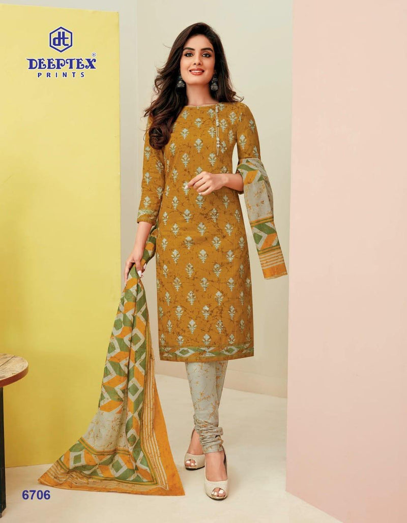 Deeptex Prints Miss India Vol 67 Pure Cotton Salwar Suit