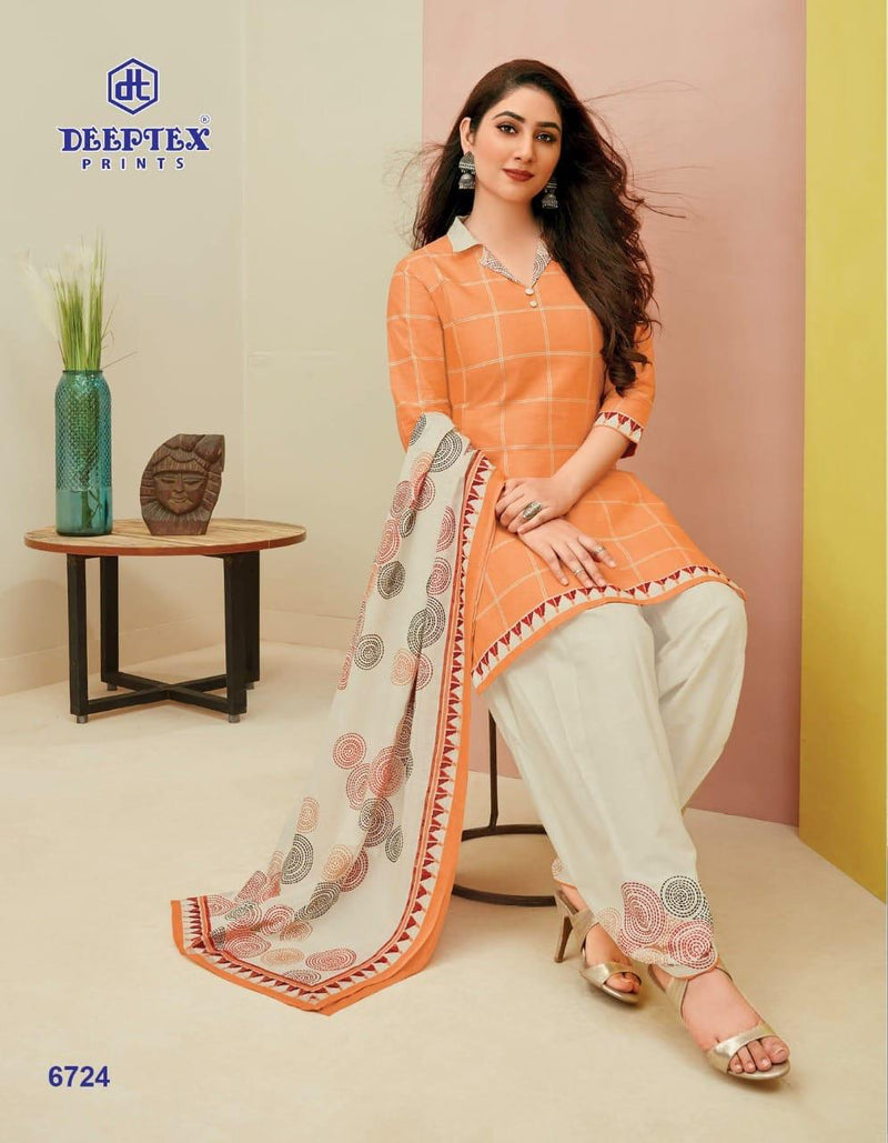 Deeptex Prints Miss India Vol 67 Pure Cotton Salwar Suit