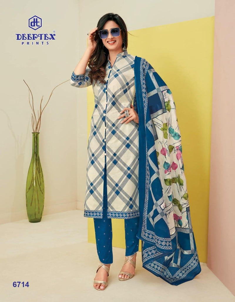 Deeptex Prints Miss India Vol 67 Pure Cotton Salwar Suit