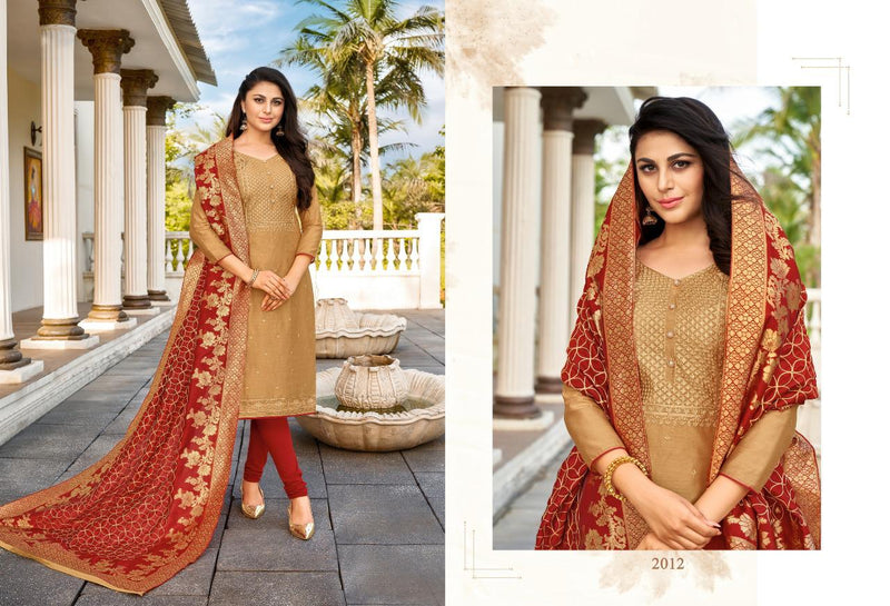 Dulhan Vol 2 Modal Silk Embroidery Work Exclusive Fancy Casual Wear Salwar Suit With Dupatta