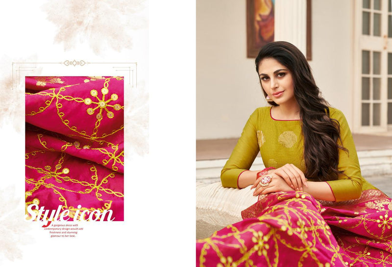 Dulhan Vol 2 Modal Silk Embroidery Work Exclusive Fancy Casual Wear Salwar Suit With Dupatta