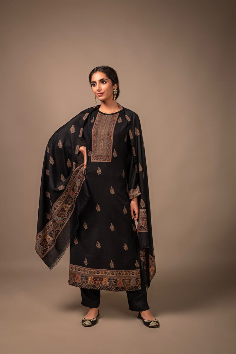 Naariti Ehrum Pashmina With Jacquard Hand Work Stylish Designer Casual Wear Salwar Kameez