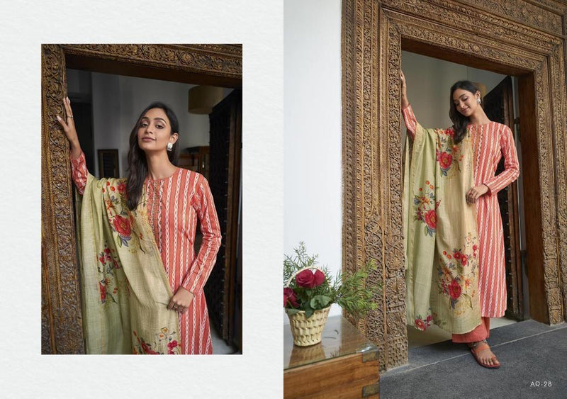 Varsha Ehrum Amara Cotton Printed Party Wear Salwar Suits With Beautiful Embroidery
