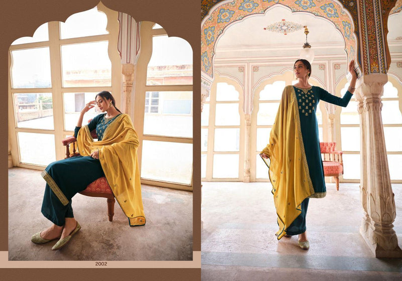 Kasmeera Ekaaya Vol 2 Fabulous Silk Party Wear Ready Made Salwar Suits