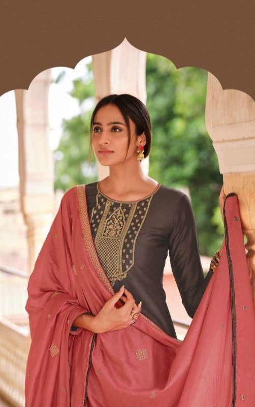 Kasmeera Ekaaya Vol 2 Fabulous Silk Party Wear Ready Made Salwar Suits