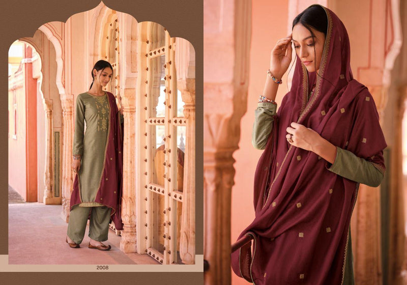 Kasmeera Ekaaya Vol 2 Fabulous Silk Party Wear Ready Made Salwar Suits