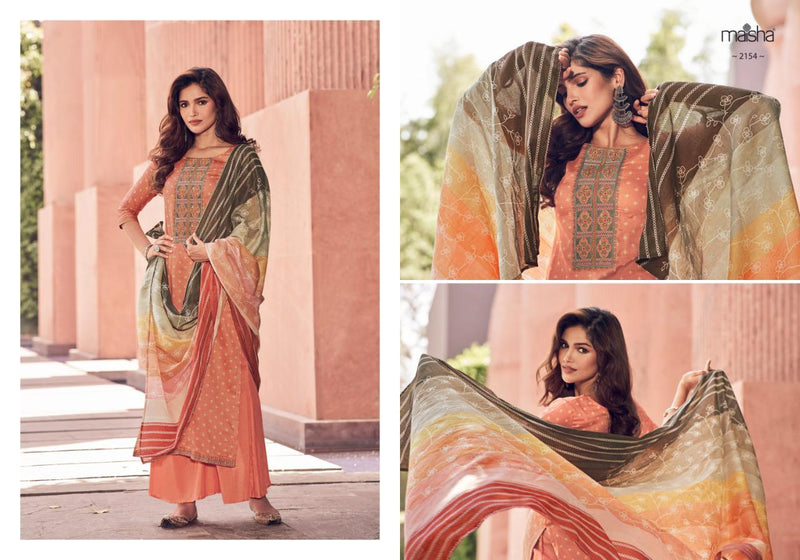 Maisha Elaina Jam Satin Party Wear Salwar Suits With Fancy Prints & Embroidery