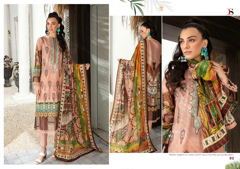 Deepsy Suit Elan Vol 13 Satin Silk With Embroidery Work Stylish Designer Pakistani Salwar Kameez