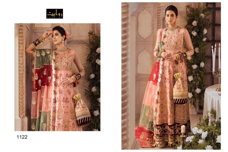 Rawayat Elan Vol 5 Georgette Exclusive Designer Party Wear Pakistani Style Salwar Suits