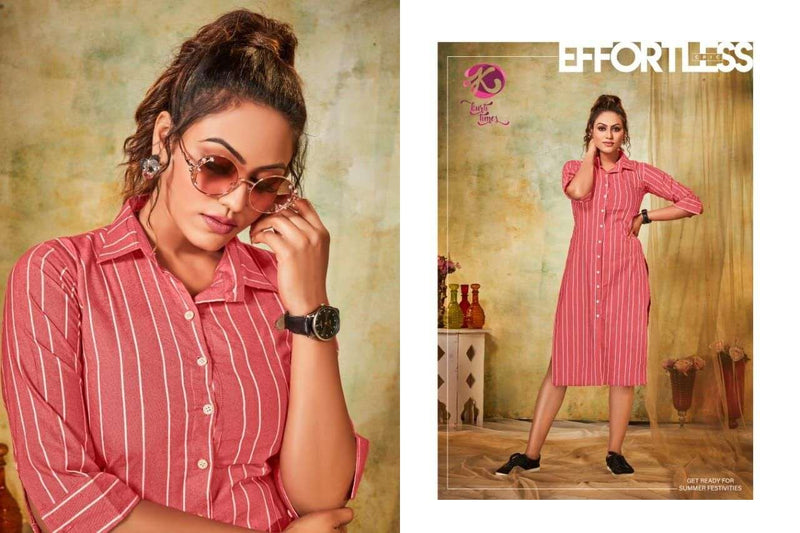 Kurti Times Enlight Cotton Fancy Western Wear Kurtis