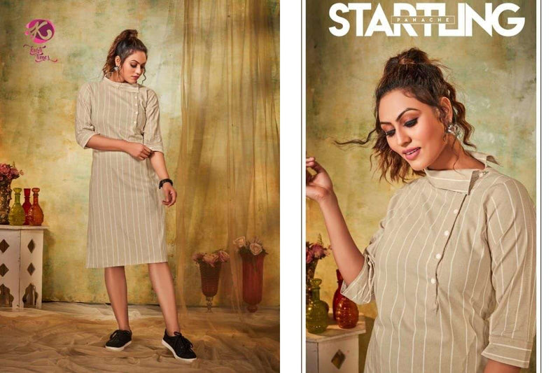 Kurti Times Enlight Cotton Fancy Western Wear Kurtis